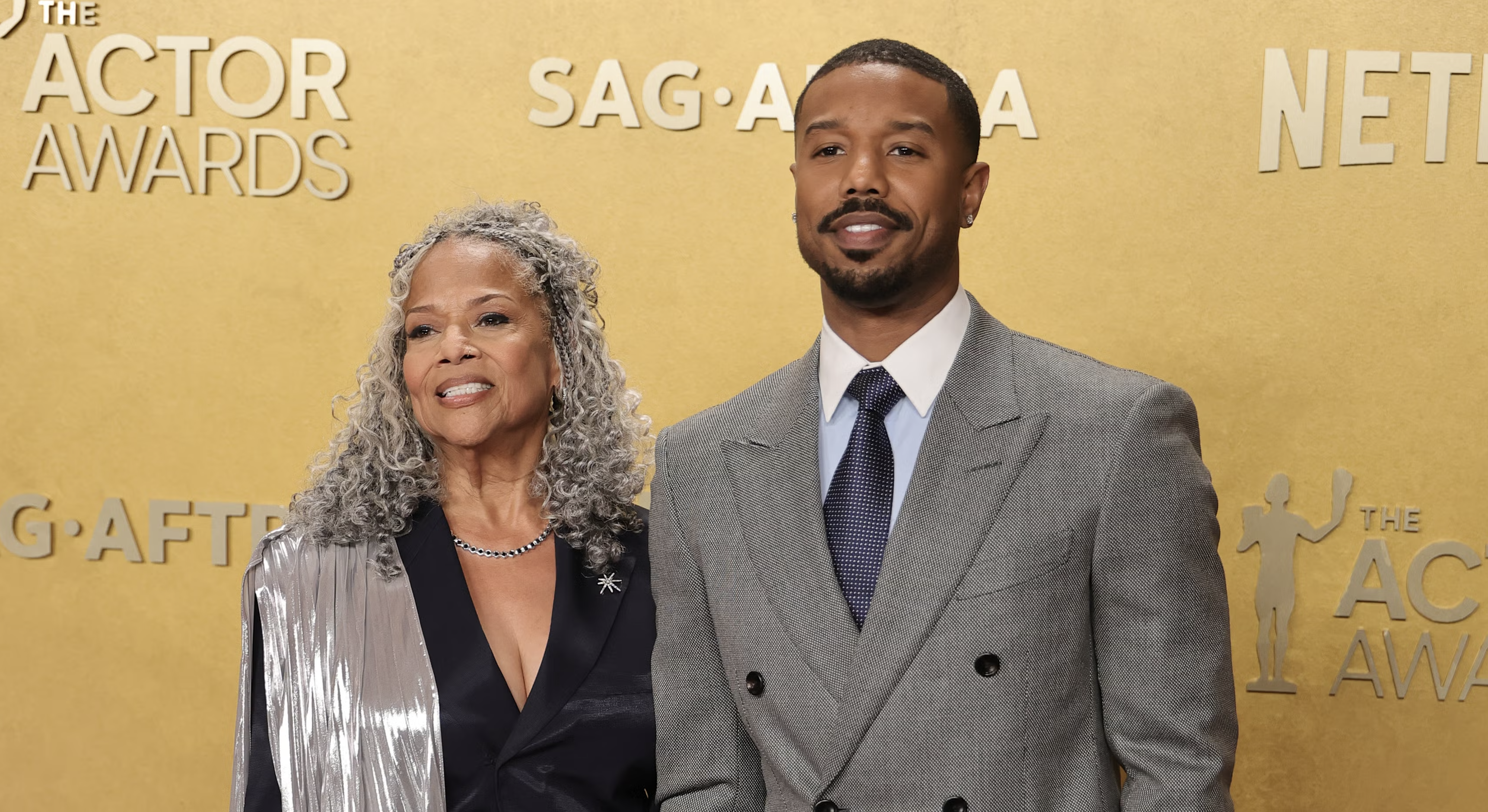 Michael B. Jordan Breaks Down Thanking Mom At Actor Awards